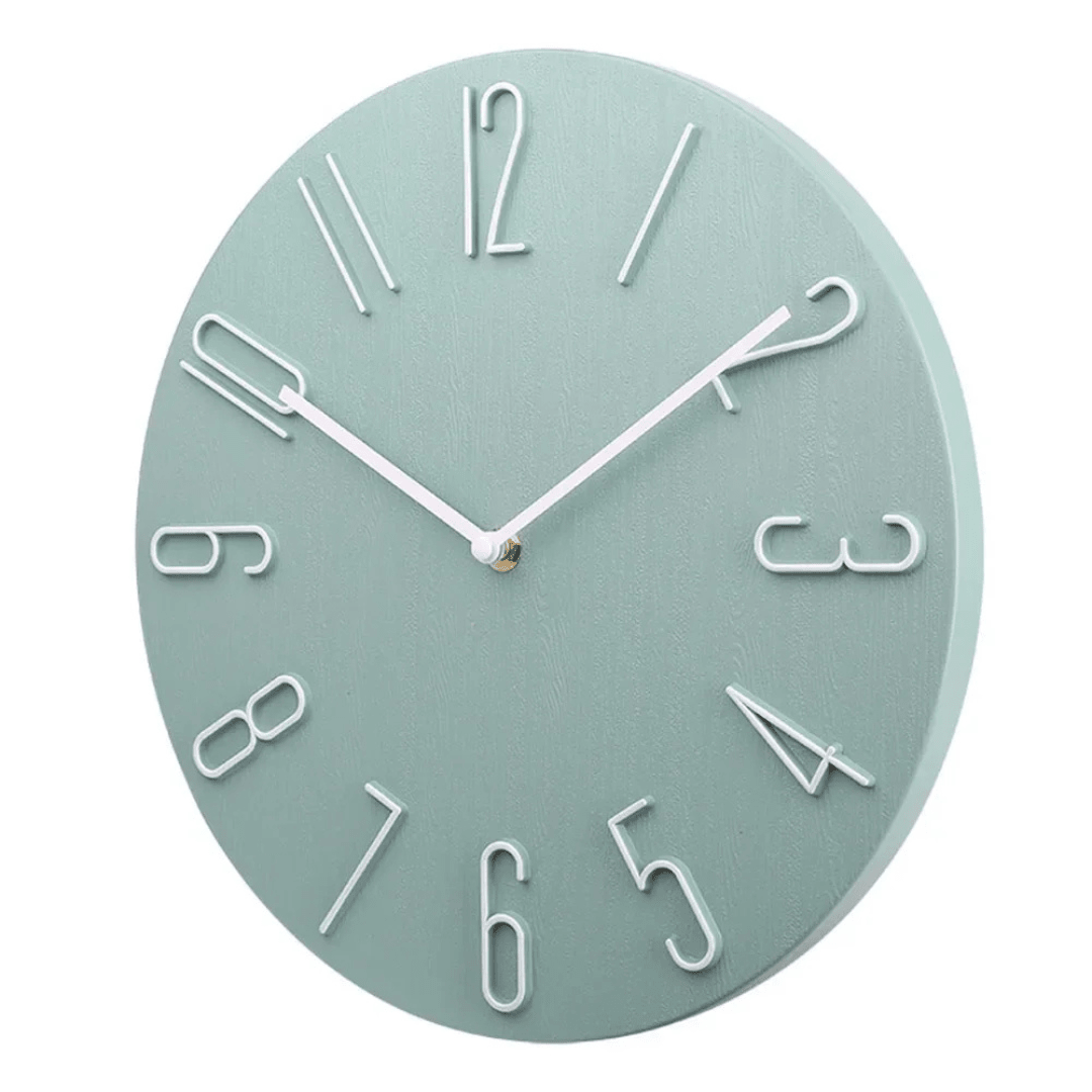 Large Colorful Wall Clock Modern Design For Living Room - Nalani - UK Fashion Clothing and Decor