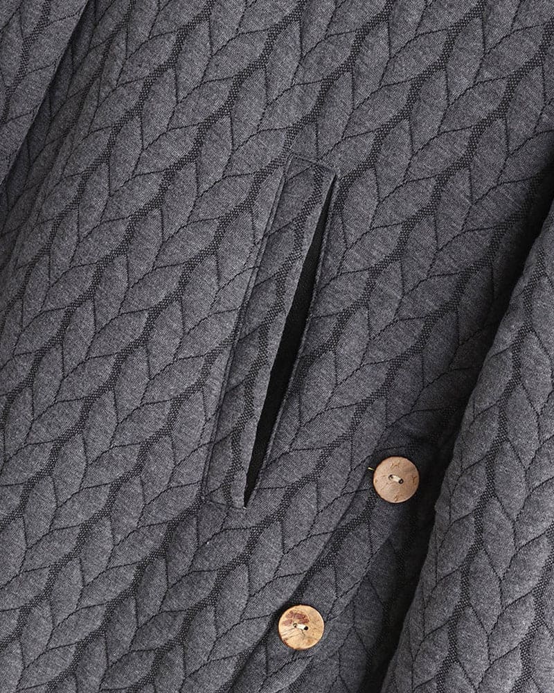 Quilted Hooded Jacket For Women Cozy Casual Outerwear - Nalani - UK Fashion Clothing and Decor