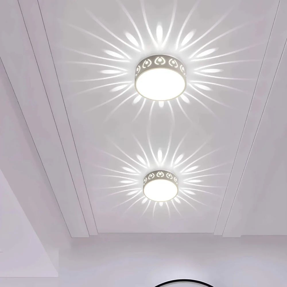 Ultra Slim LED Ceiling Light With Soft Quiet Glow Ambience - Nalani - UK Fashion Clothing and Decor