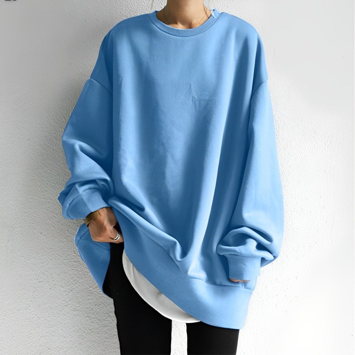 Women's oversized pullover sweatshirt - Nalani - UK Fashion Clothing and Decor