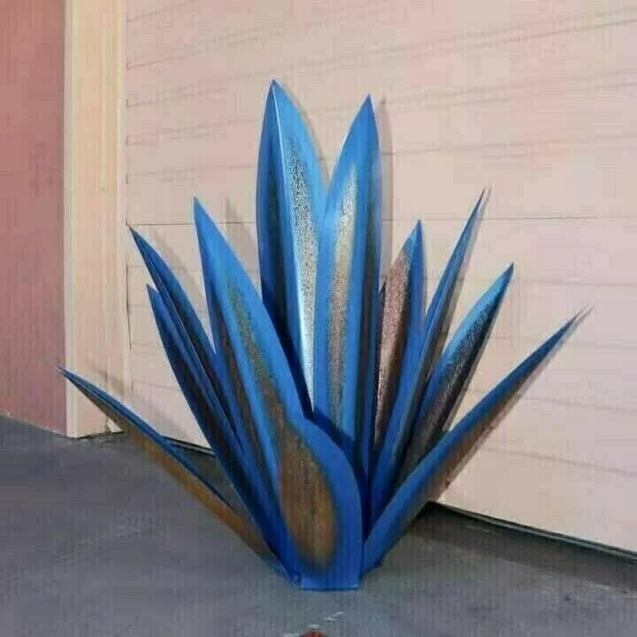Anti-rust Metal Tequila Agave Plant NALANI