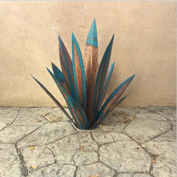 Anti-rust Metal Tequila Agave Plant NALANI