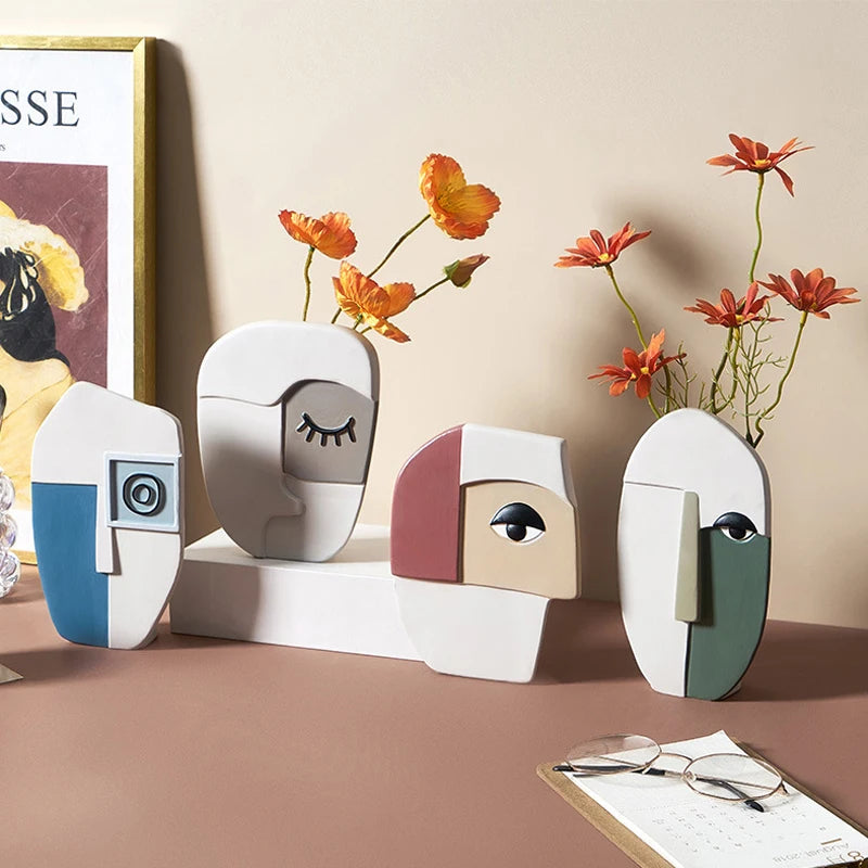 Artistic Modern Vase for Home Decor and Flower Display NALANI