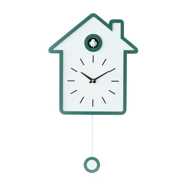 Cuckoo Clock With Pendulum For Timeless Home Elegance Green NALANI