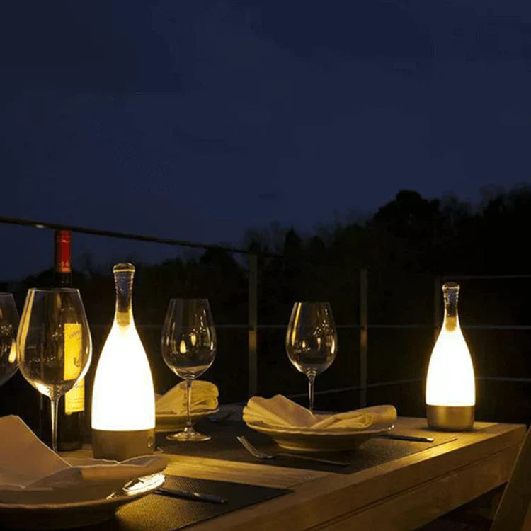Decorative Rechargeable Wine Bottle Lamp for Relaxing Atmosphere NALANI