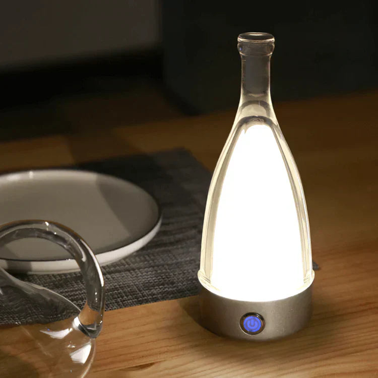 Decorative Rechargeable Wine Bottle Lamp for Relaxing Atmosphere NALANI
