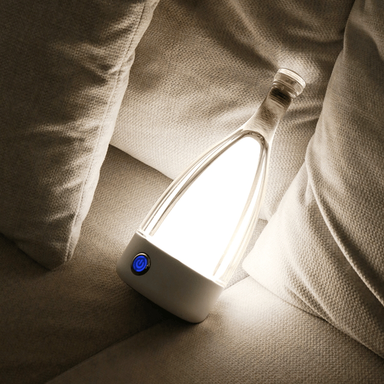 Decorative Rechargeable Wine Bottle Lamp for Relaxing Atmosphere NALANI