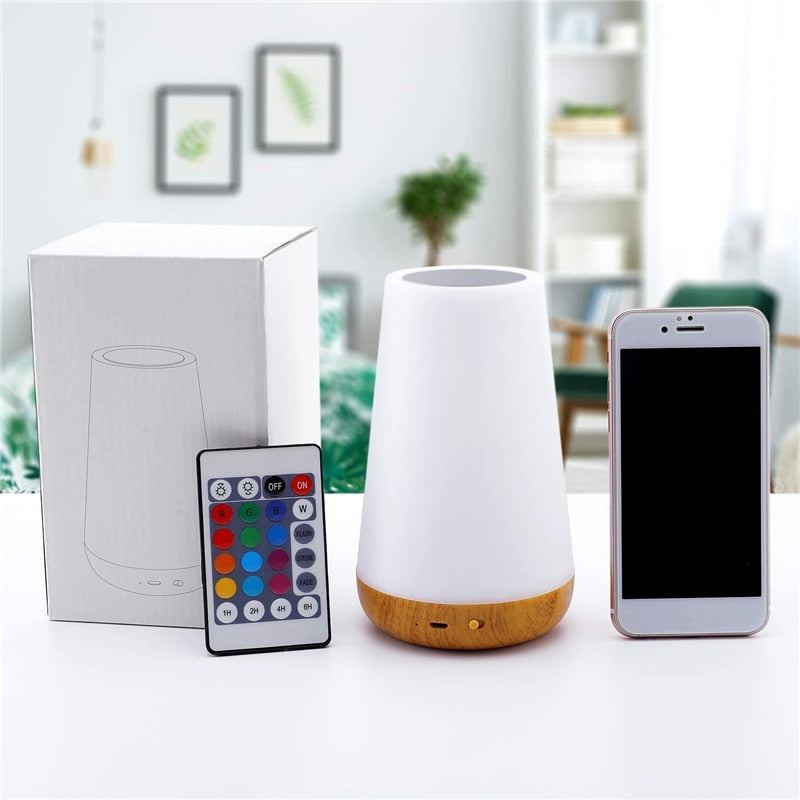 Eclipto | Touch Night Light USB Rechargeable | Sensor Light & Colour Change NALANI