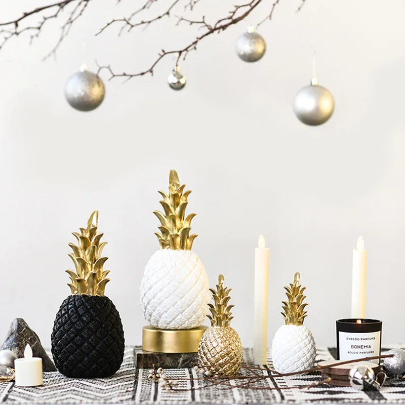 Gold Pineapple Home Decor for Tropical Elegance and Style NALANI