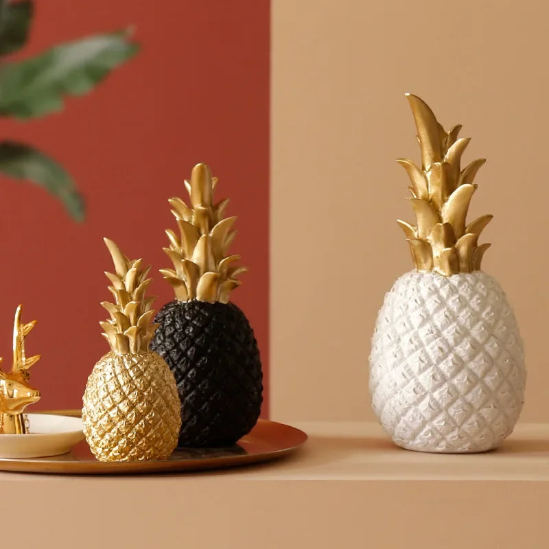 Gold Pineapple Home Decor for Tropical Elegance and Style NALANI