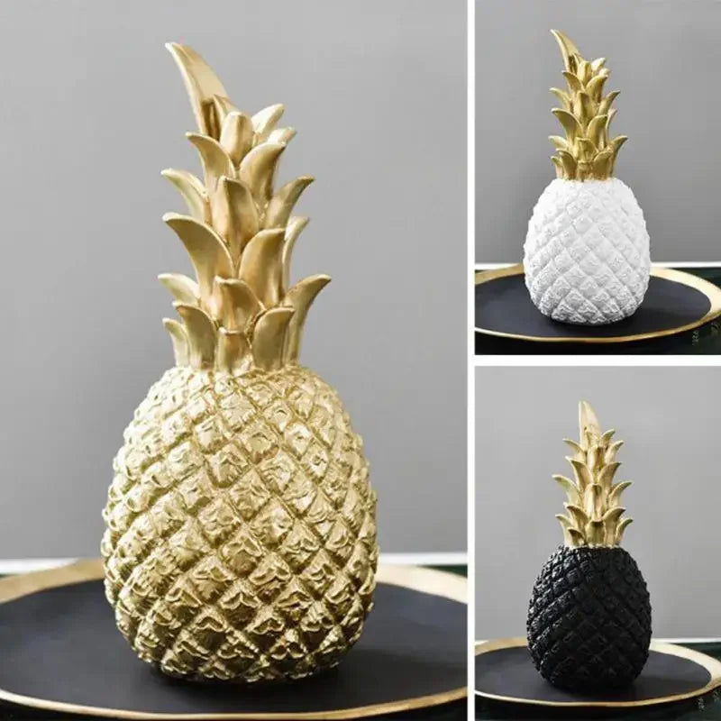 Gold Pineapple Home Decor for Tropical Elegance and Style NALANI