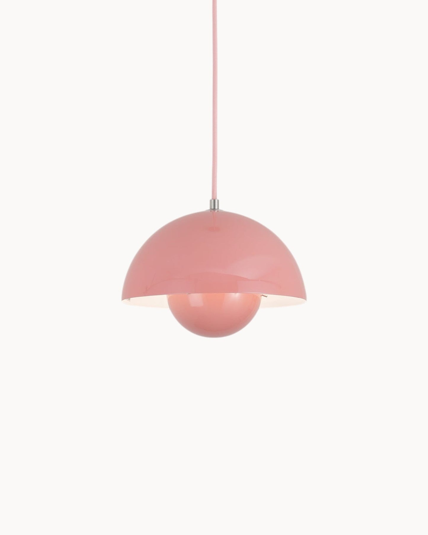 Navetti | Loft lamp Ø23cm ceiling light 16W warm white with 2m cable Pink NALANI