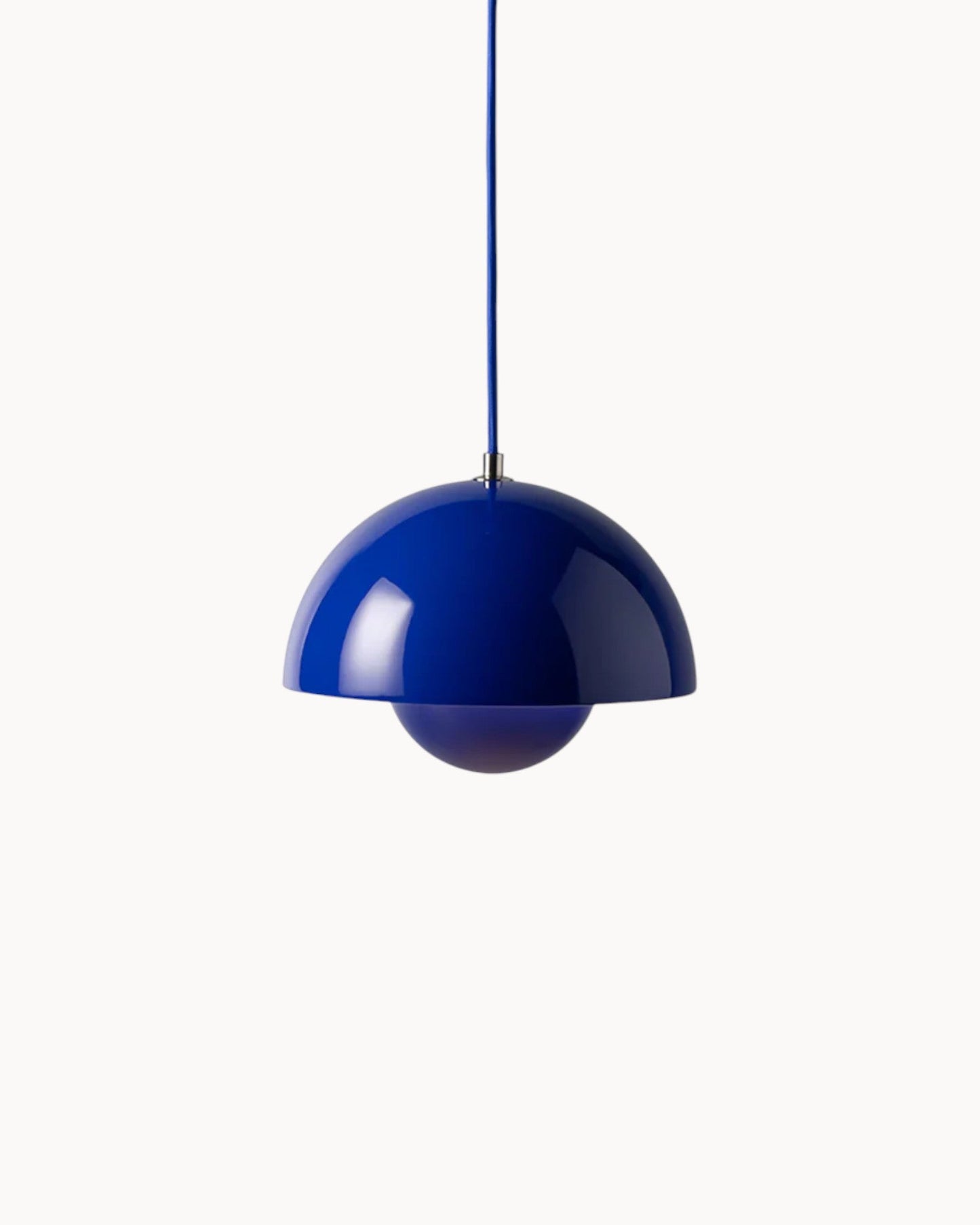 Navetti | Loft lamp Ø23cm ceiling light 16W warm white with 2m cable dark blue NALANI