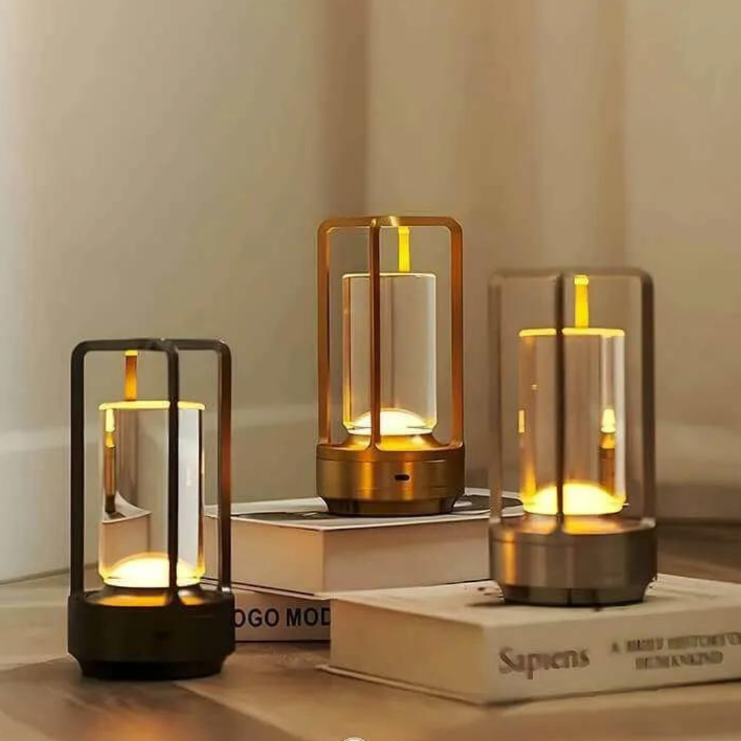 Navetti | Crystal Lantern - Wireless Crystal Lantern with 3 Light Modes NaLani