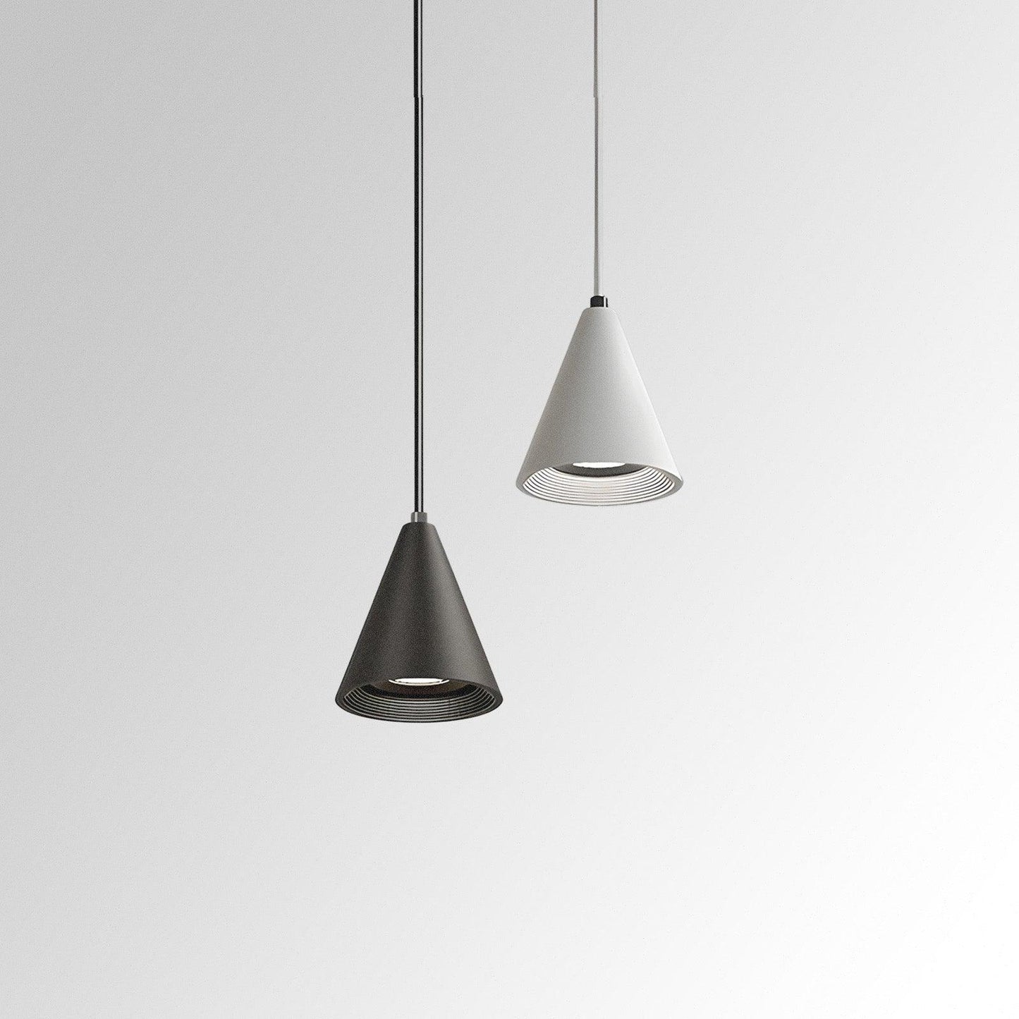 Navetti Minimalistic Pendant Spotlight for Focused Illumination White Changeable NaLani
