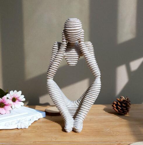 Abstract Character Sculptures for Modern Home Decor and Artistic Style Aura NALANI