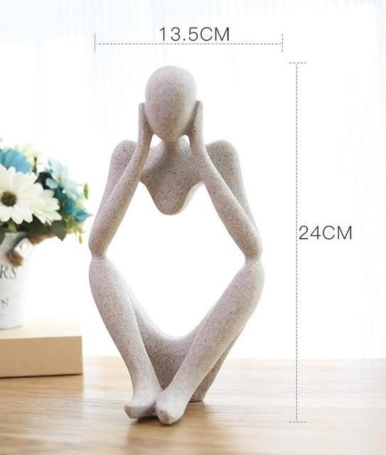 Abstract Character Sculptures for Modern Home Decor and Artistic Style NALANI