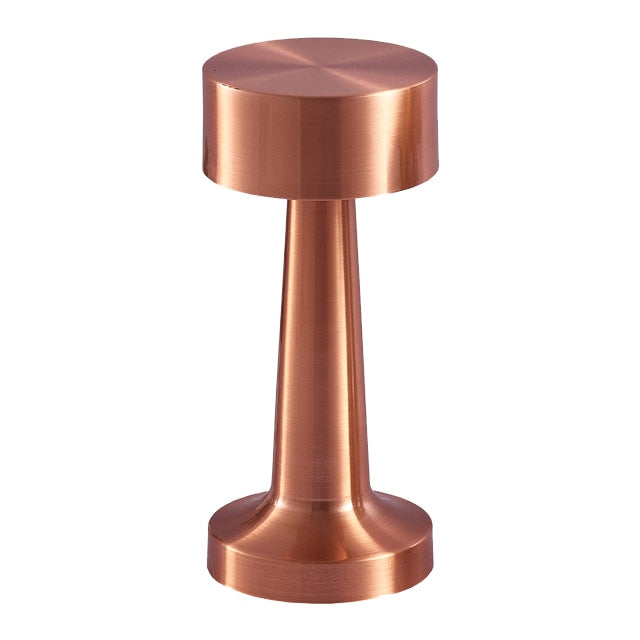 Retro Rechargeable Wireless LED Table Lamp for Restaurant Bar Bronze NALANI