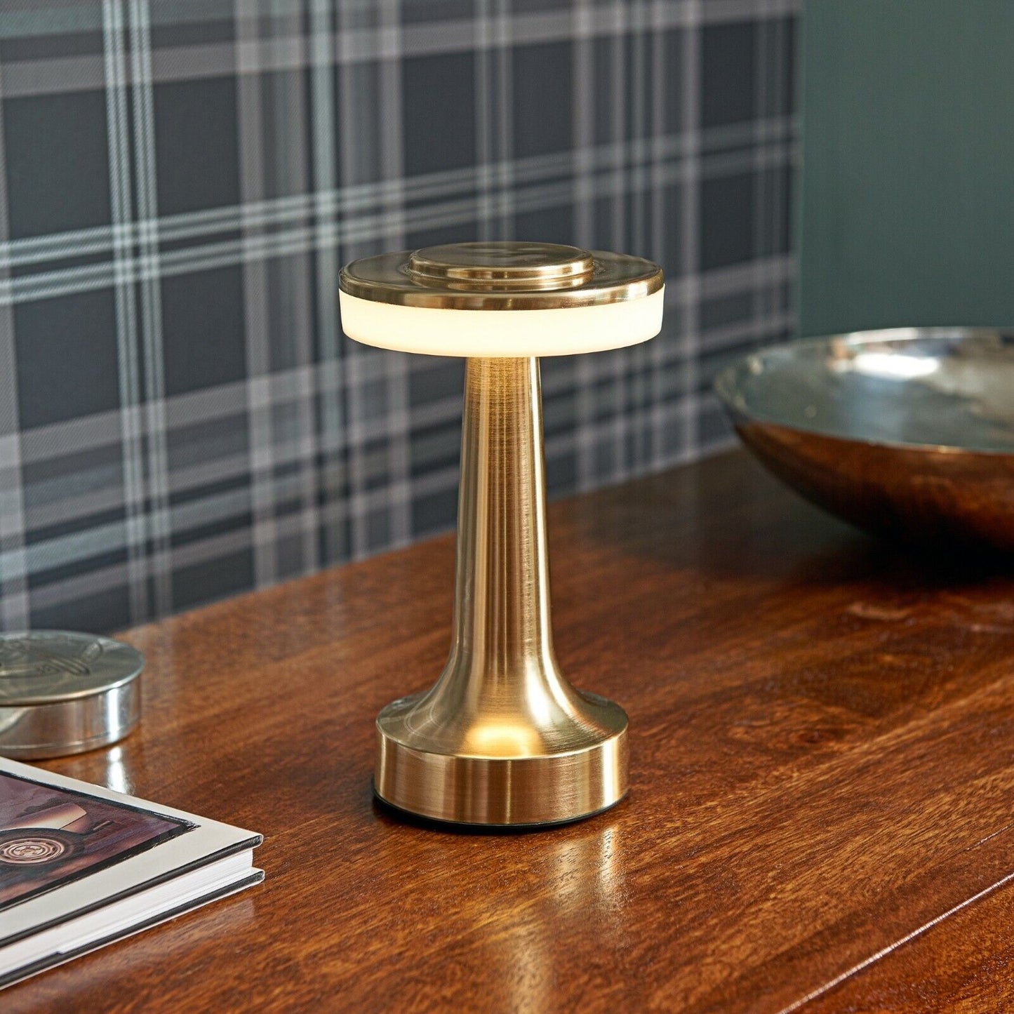Eclipto | Retro Bar Table Lamp - Stylish Touch Dimmable LED Design NALANI