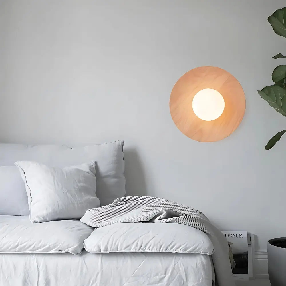 Japandi Style Wall Lamp for Cozy Ambient Lighting NALANI