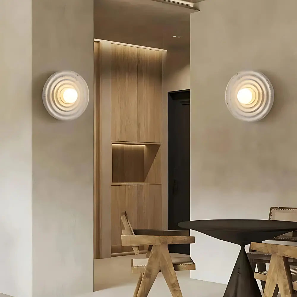 Japandi Design Wall Lamp for Cozy Ambient Lighting NaLani