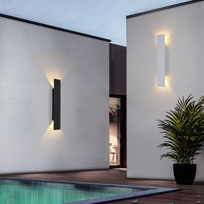 Weatherproof Outdoor Wall Lamps for Stylish Garden Lighting Black NaLani
