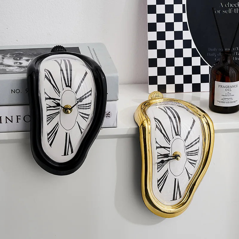 Surreal Melting Wall Clock Art NaLani