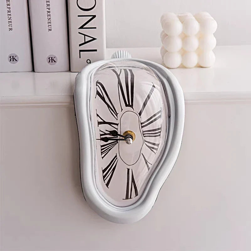 Surreal Melting Wall Clock Art NaLani