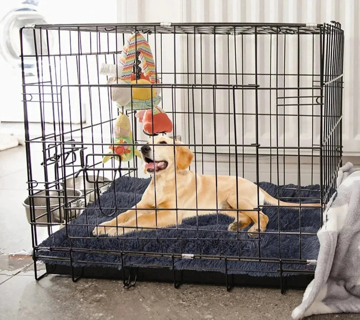Suso | Zacht Comfortabel Honden Bed - honden mand - 90x70cm - #NALANI#