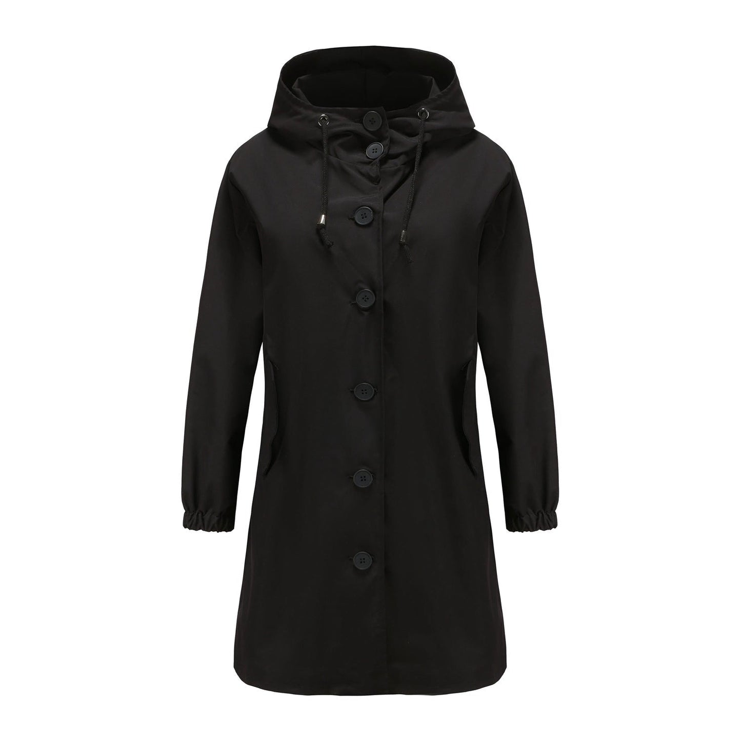 Sandré | Women's Waterproof Rain Jacket - Hooded Lightweight Windbreaker - Outdoor Casual Wear