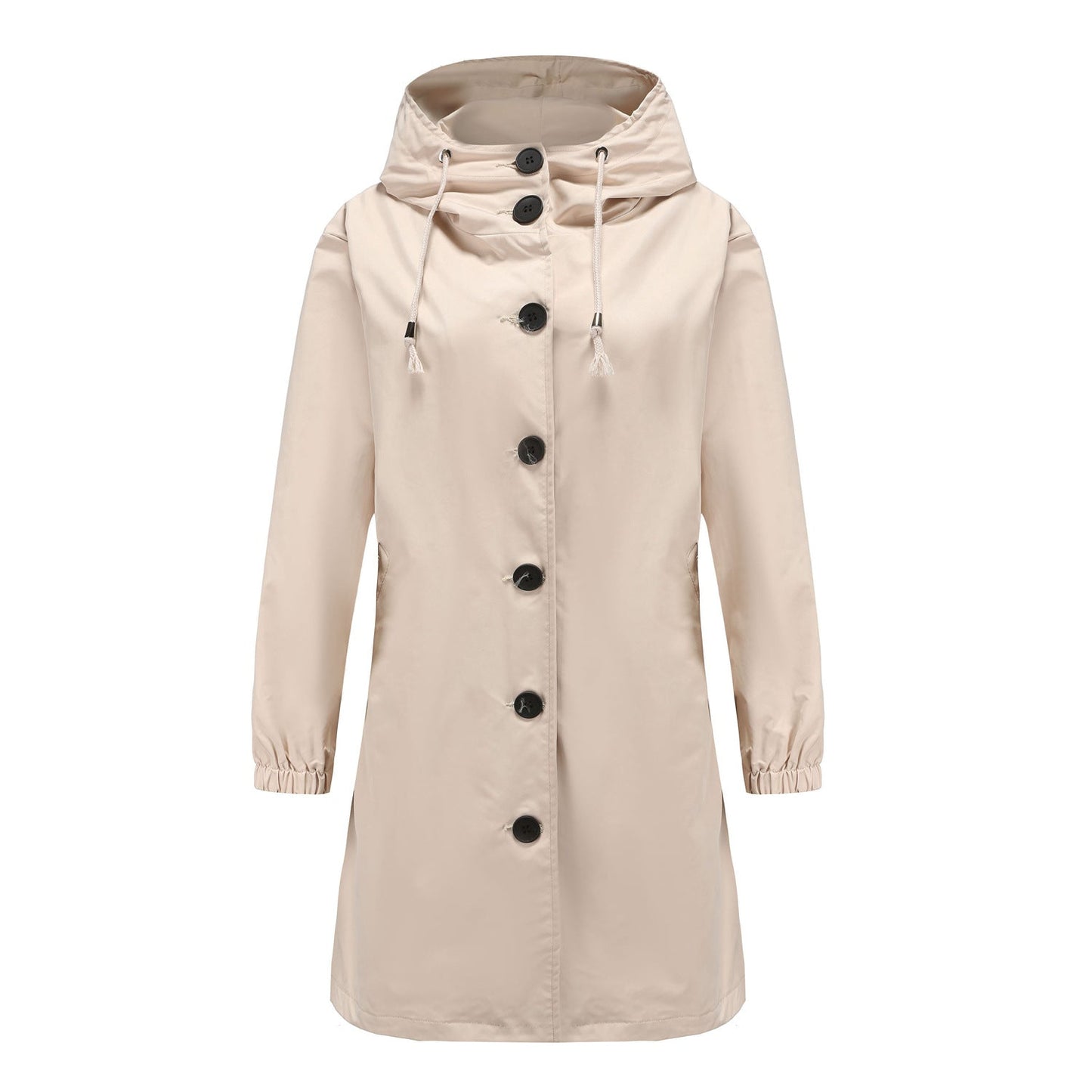 Sandré | Women's Waterproof Rain Jacket - Hooded Lightweight Windbreaker - Outdoor Casual Wear