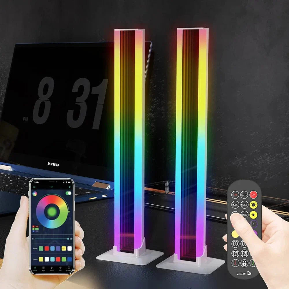 Bluetooth RGB Ambient Light Desktop Mood Lamp Remote Control NALANI