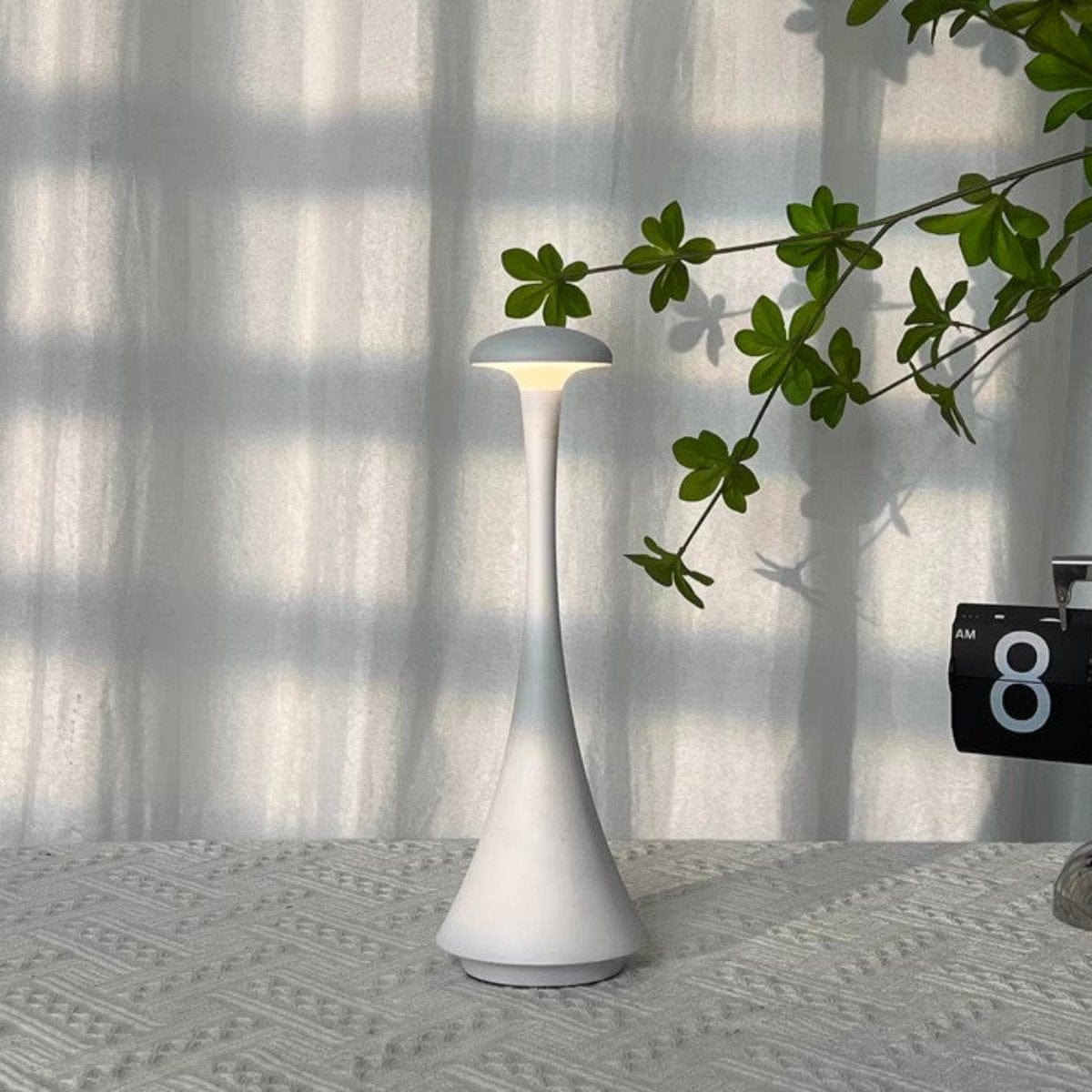 Rechargeable Led Mushroom Table Lamp For Modern Home NALANI