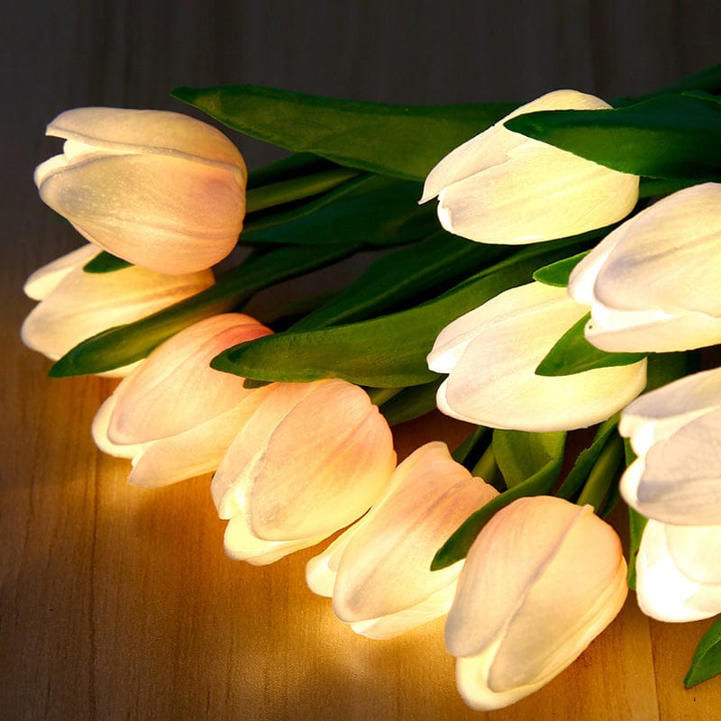 Floral Tulip Night Light LED Rechargeable Table Lamp NALANI