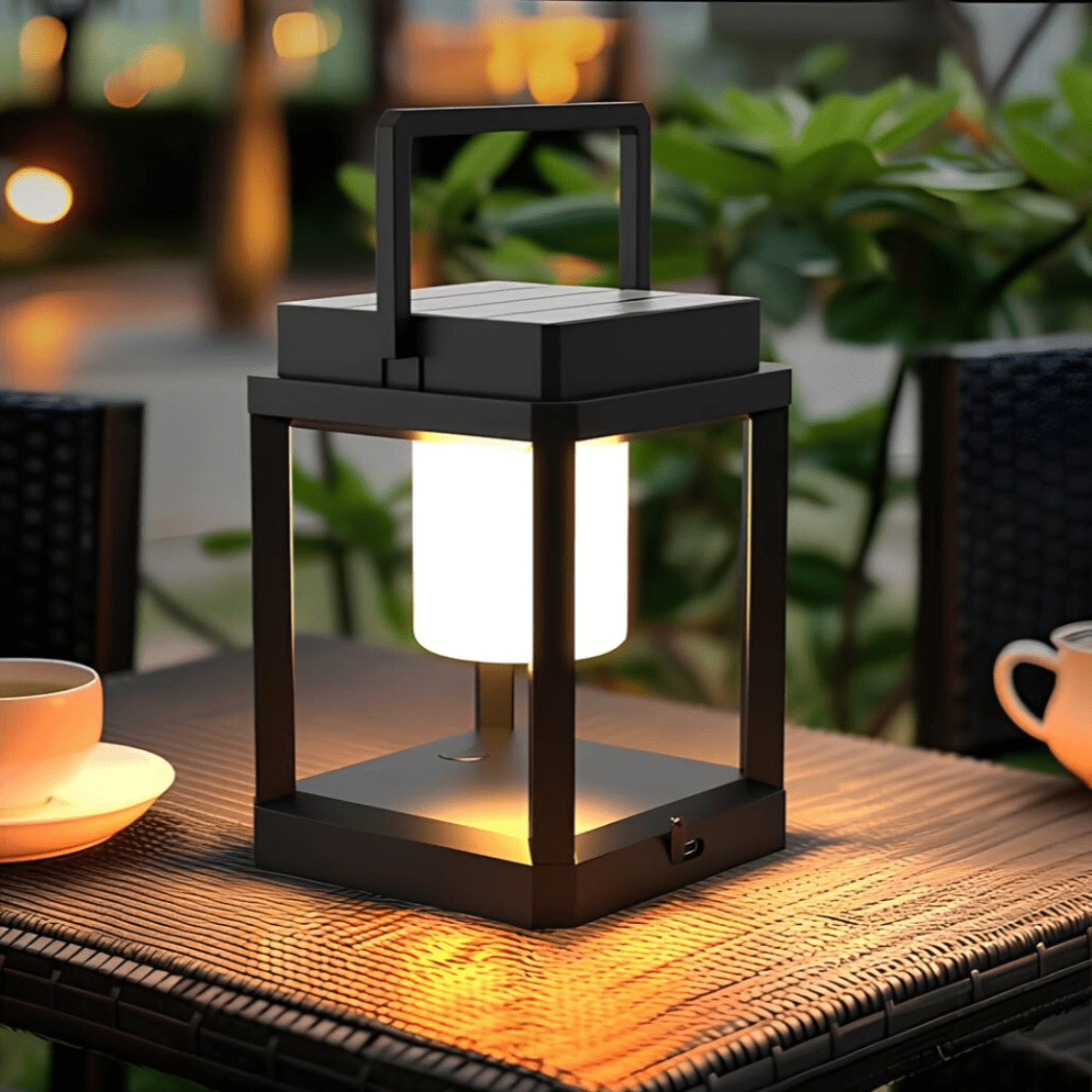 Outdoor Solar Lantern Light for Garden Patio Yard Lighting NALANI