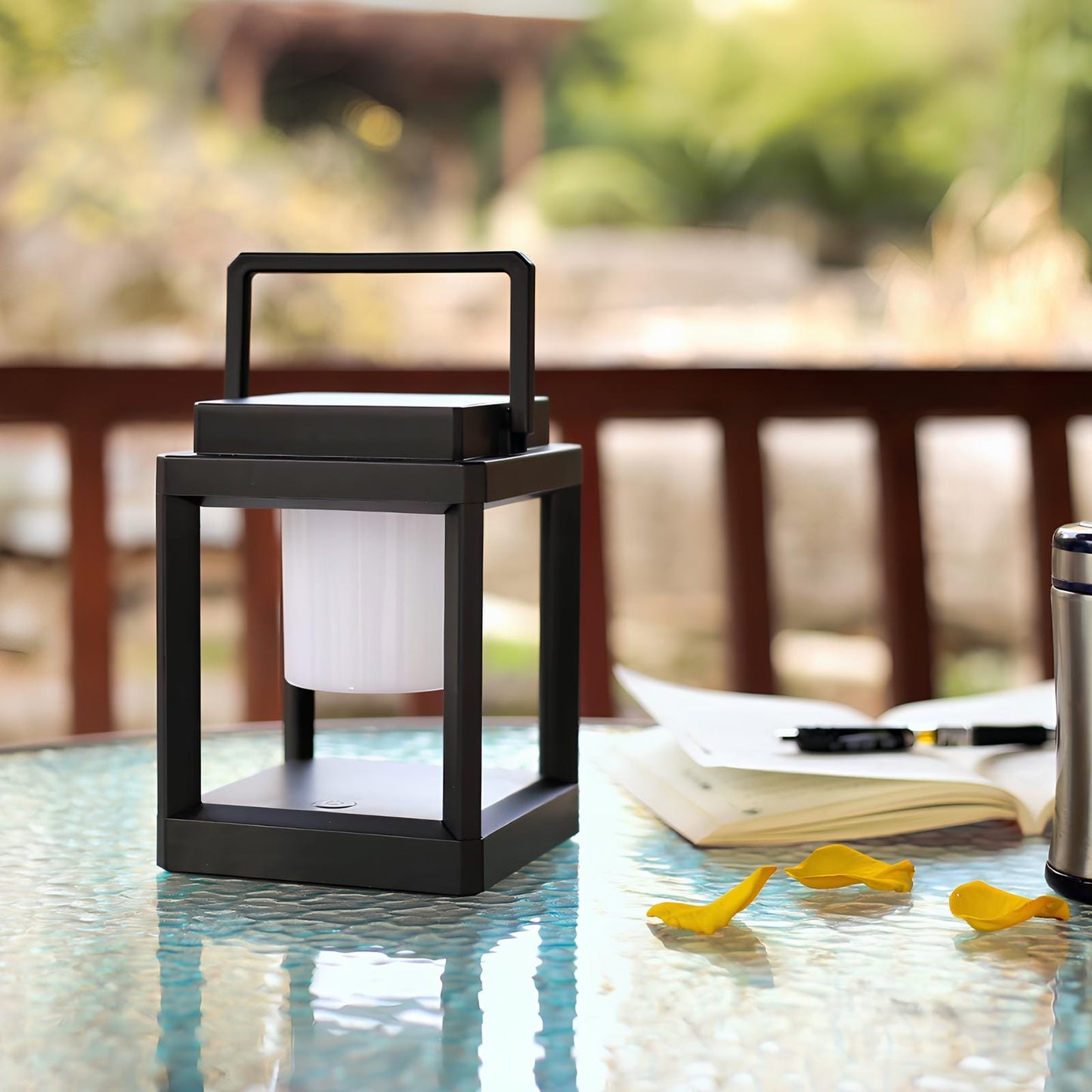 Outdoor Solar Lantern Light for Garden Patio Yard Lighting NALANI
