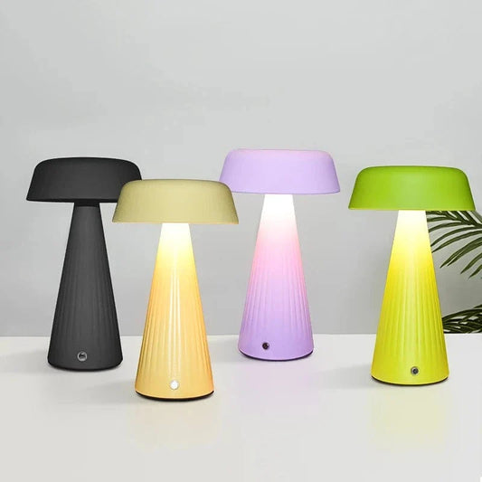 Rechargeable LED Mushroom Night Light With Touch Control NALANI