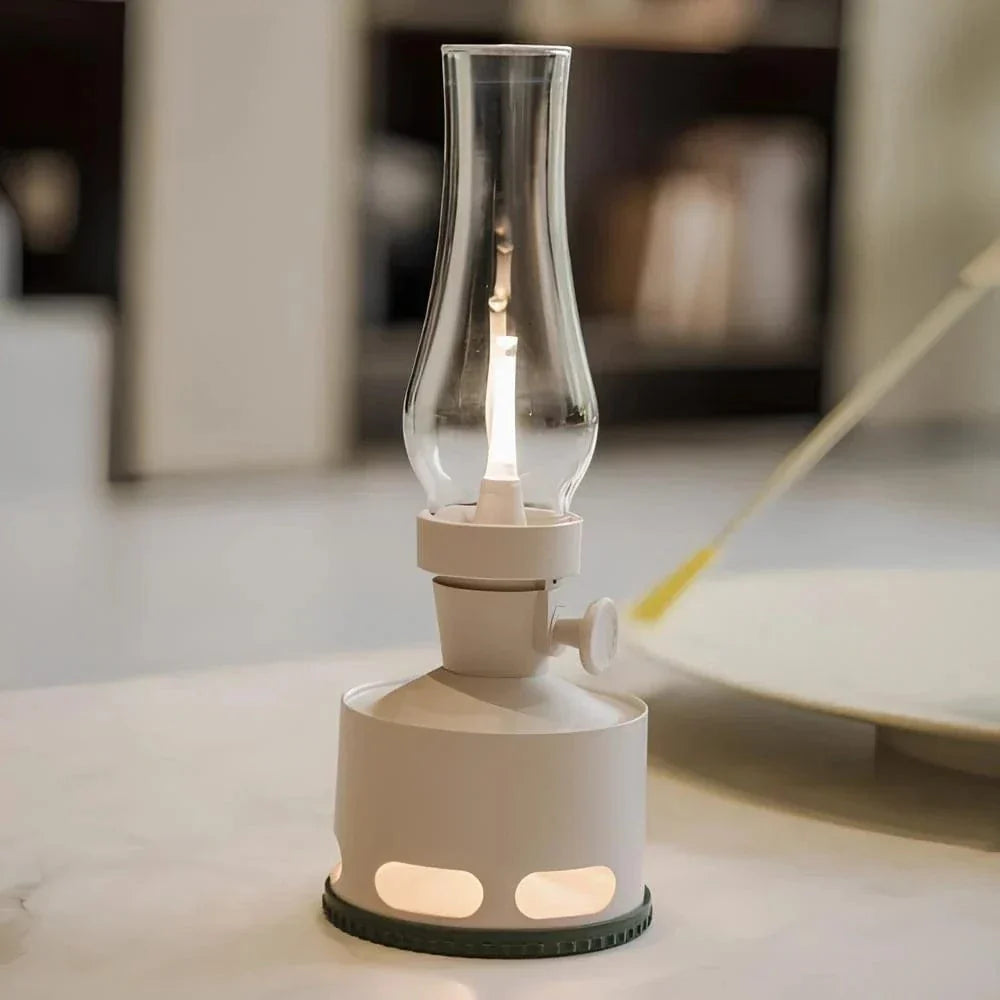Rechargeable LED Lantern Table Lamp With Long Battery Life NALANI