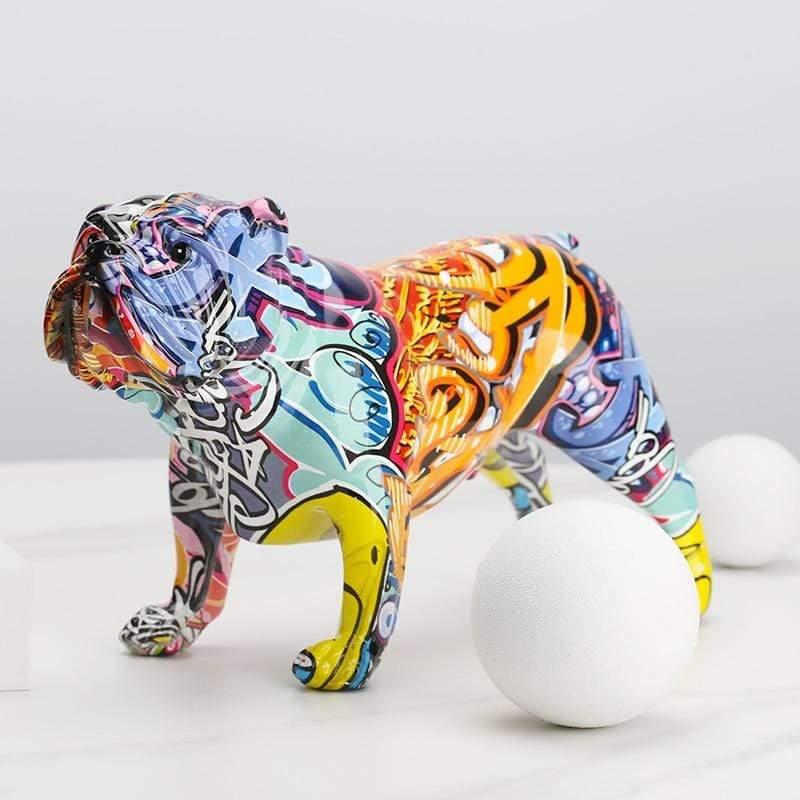 VivArt | Dog Sculpture - Abstract Resin Art for Home Decor NaLani