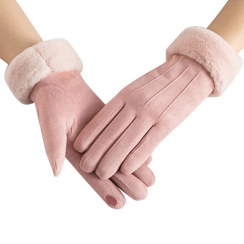 Vivia | Warme Stijlvolle Handschoenen - Grijs - #NALANI#