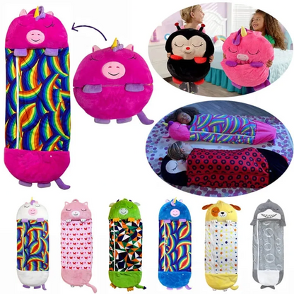 Magical Kids Plush Sleeping Bag With Pillow All In One NALANI