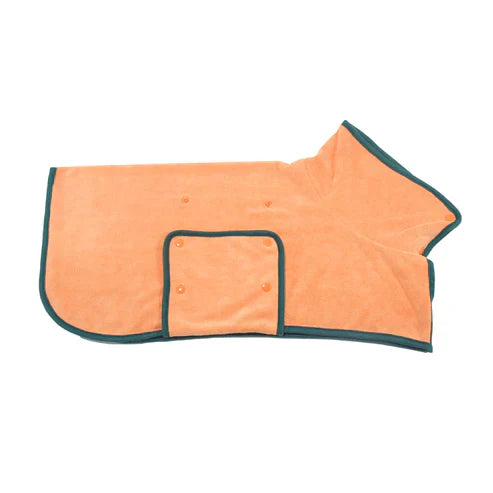 Ultra Absorbent Quick Dry Dog Bathrobe For Pets And Dogs NALANI