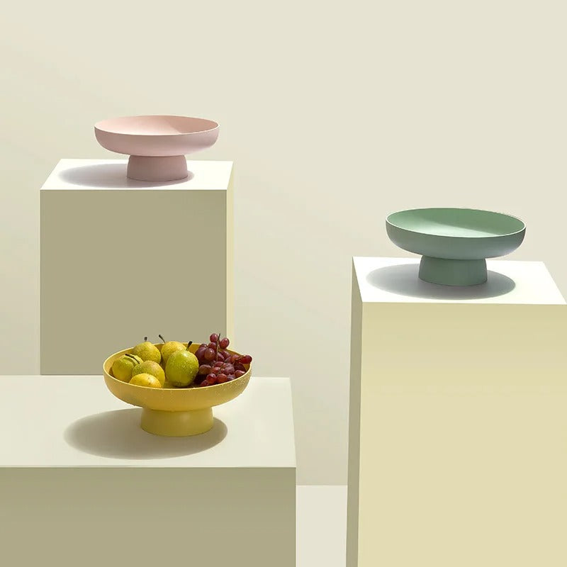 Elegant Fruit Bowl with Drainage System for Freshness and Style NaLani