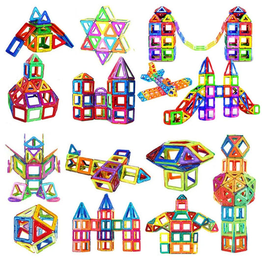 Magnetic Building Blocks for Kids Educational STEM Toy 184 pieces NALANI