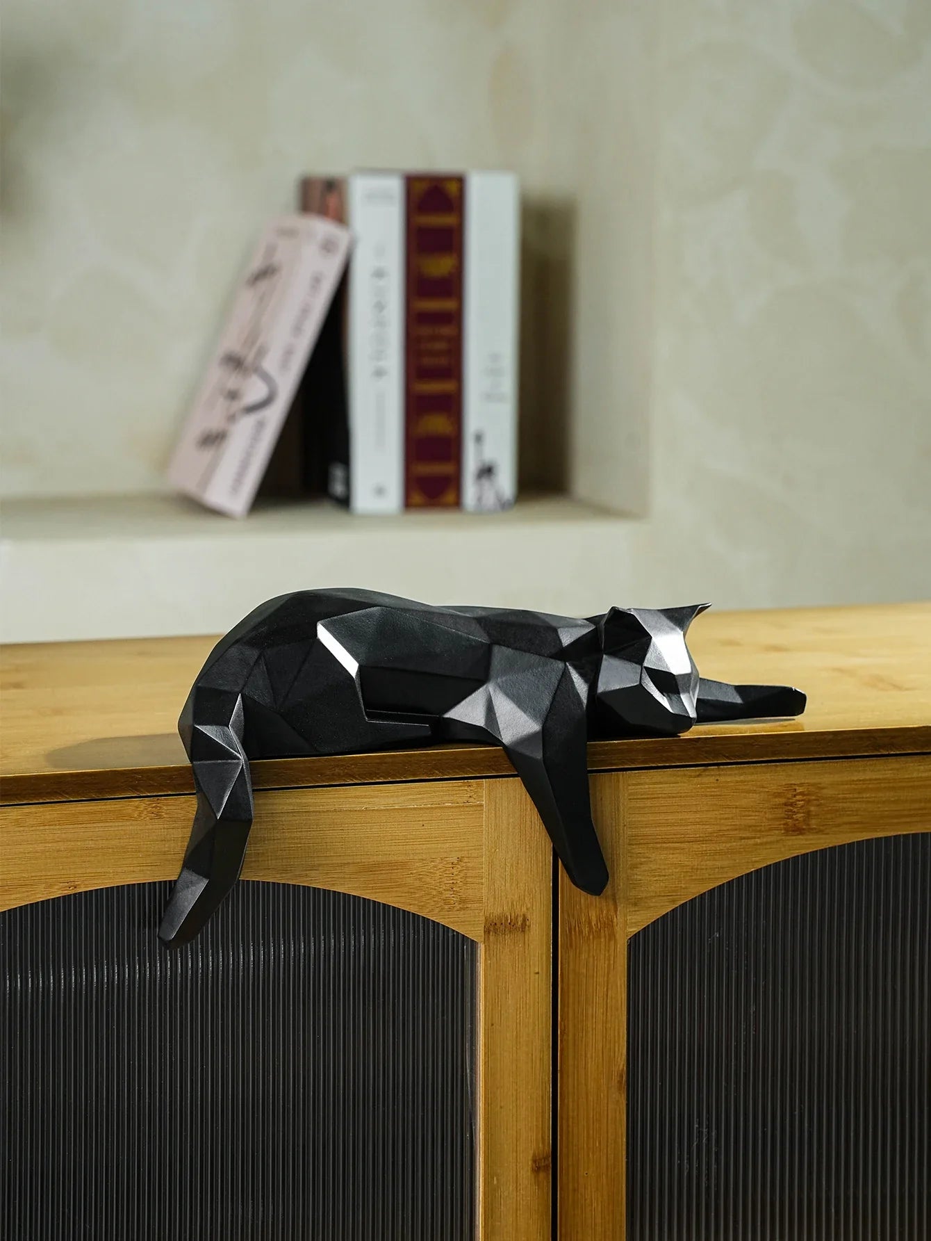 Unique GeoCat Art Piece for Home Decor and Gift Ideas NaLani