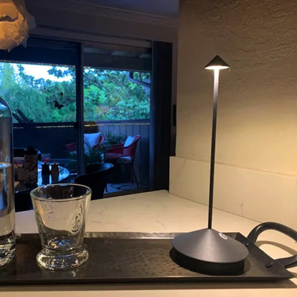Wireless LED Table Lamp for Modern Home Decor and Brightness NaLani