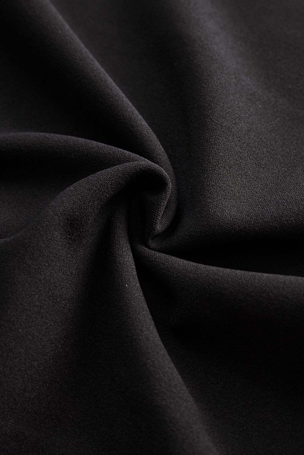 Claribel | Refined Midi Dress Mock Wrap Neckline Belt Accent For Work