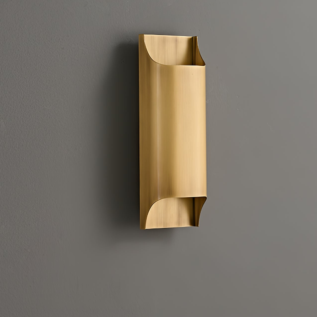 Brass Wall Lamp With Vintage Finish And Oil Coating NALANI