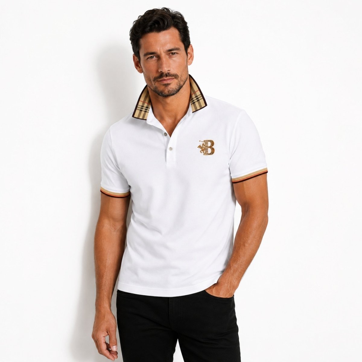 Brooks Polo | Classic Cotton Polo Shirt With Egyptian Cotton Comfort