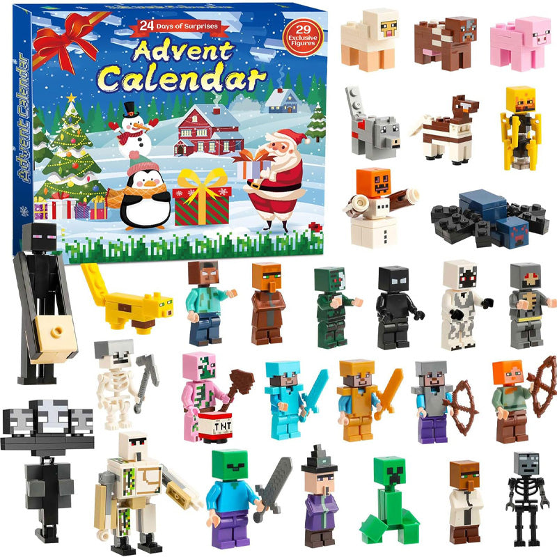 Minecraft Advent Calendar 2025 Edition Gift For Kids